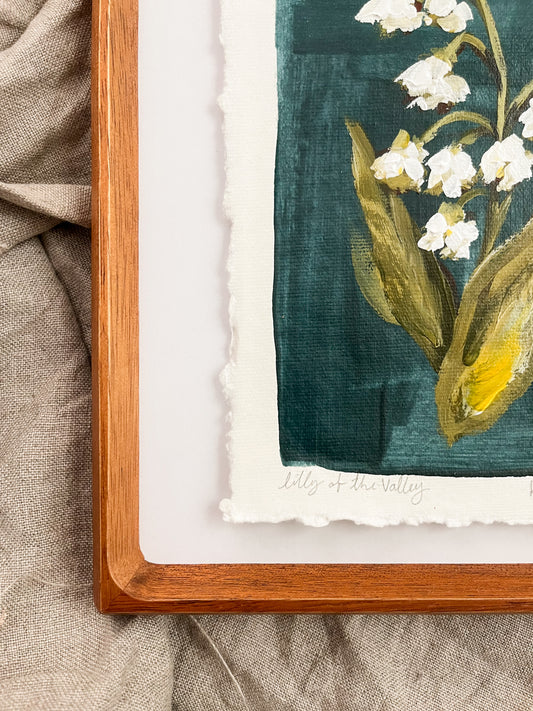 May - Framed Birth Flower