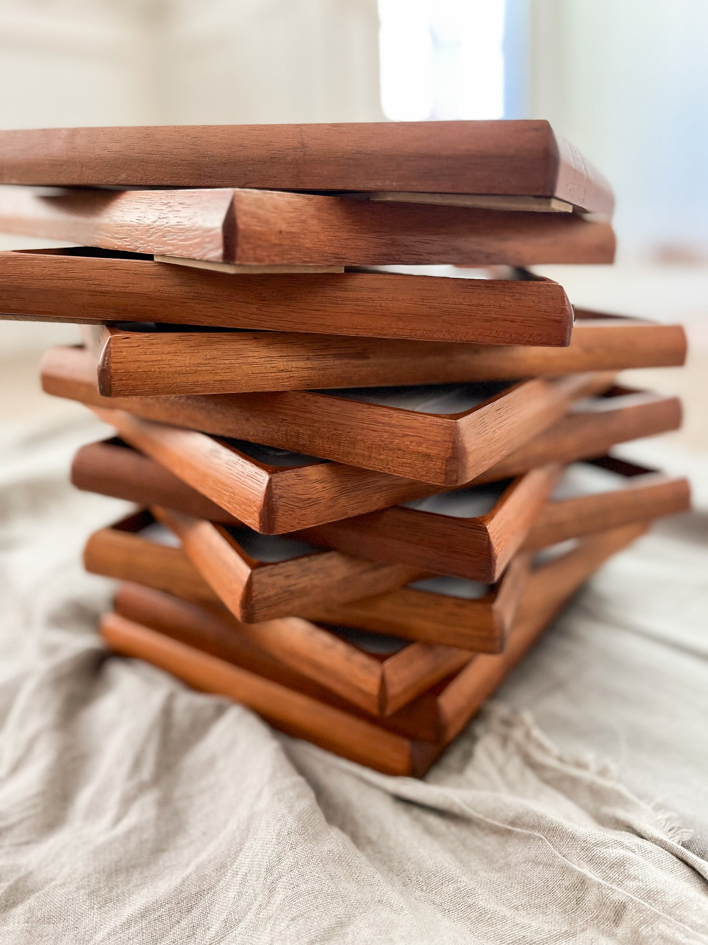 April - Framed Birth Flower