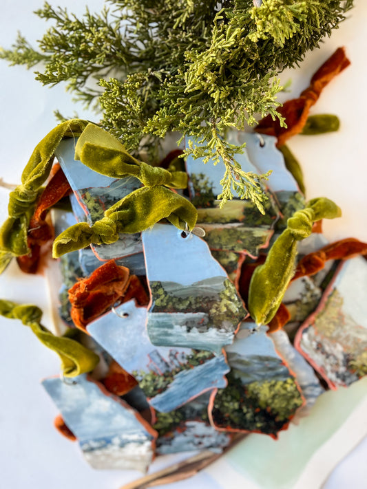 Tiny Georgia Landscape - Lake