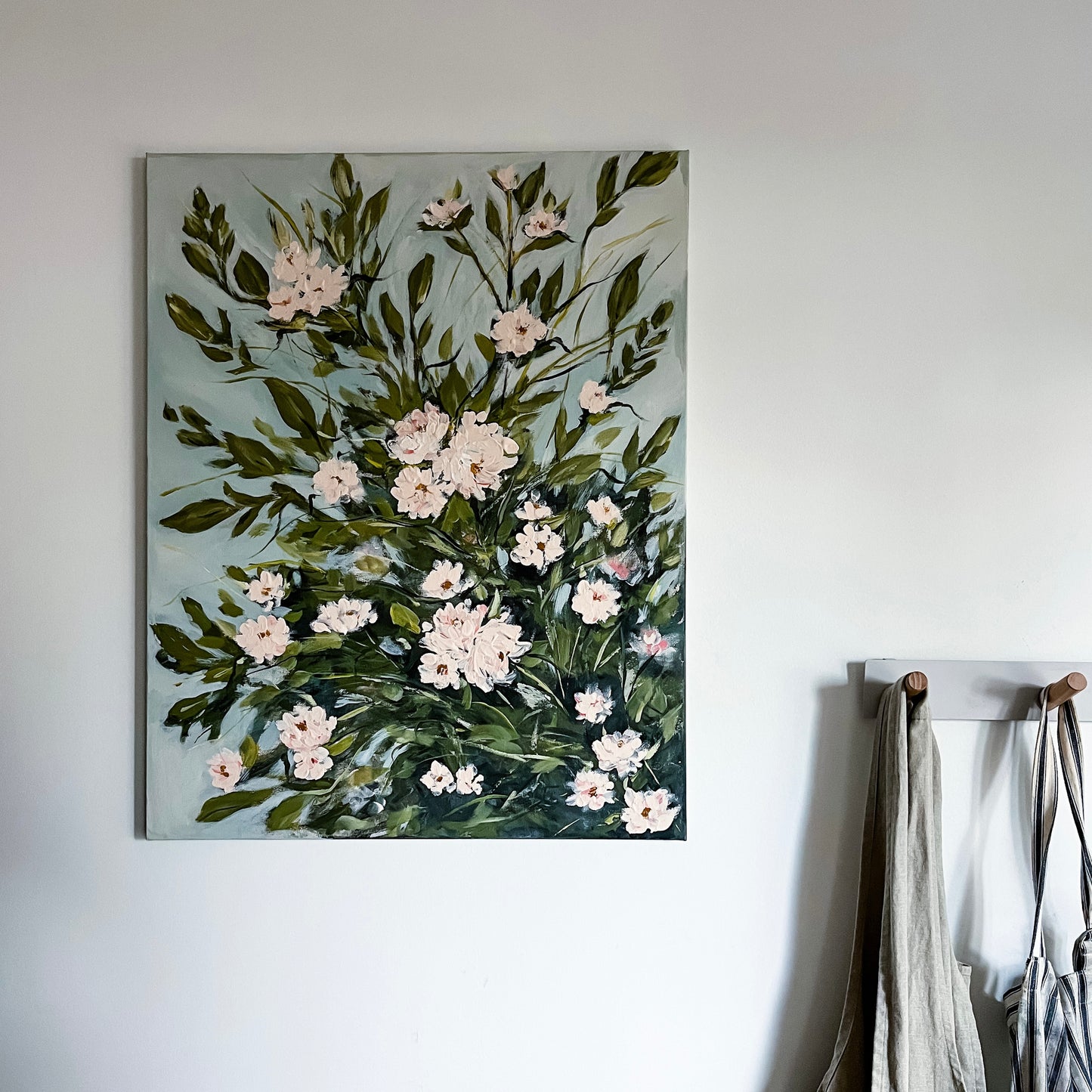 Climbing Rose on Canvas