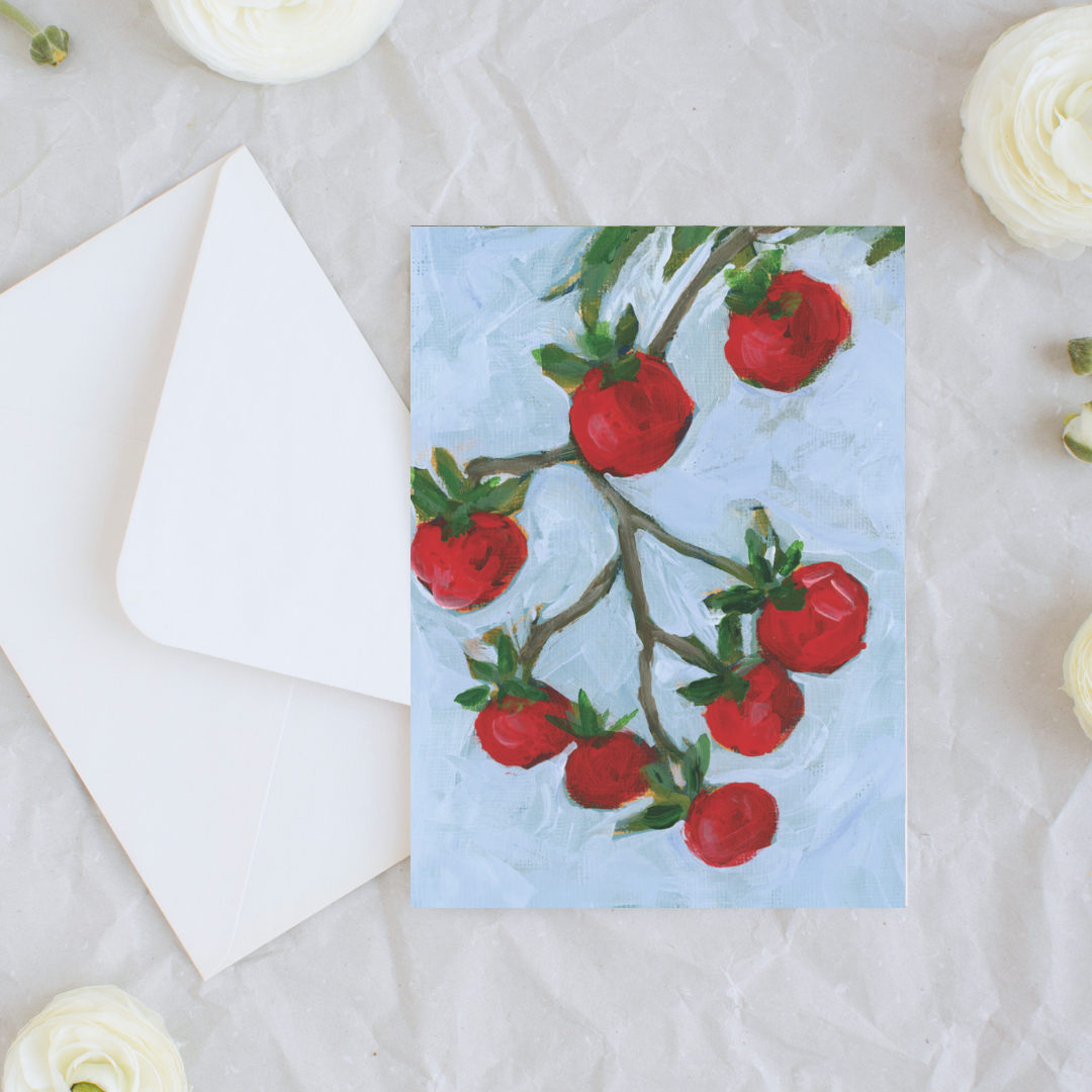 Tomato Notecard Set