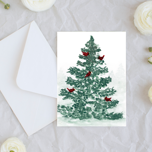 Christmas Tree Notecard Set