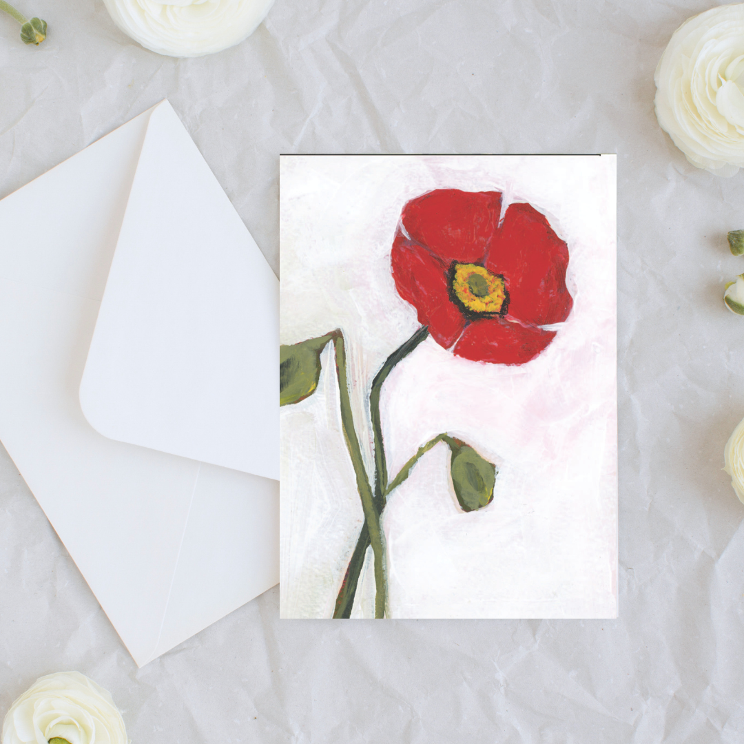 Poppy Notecard Set