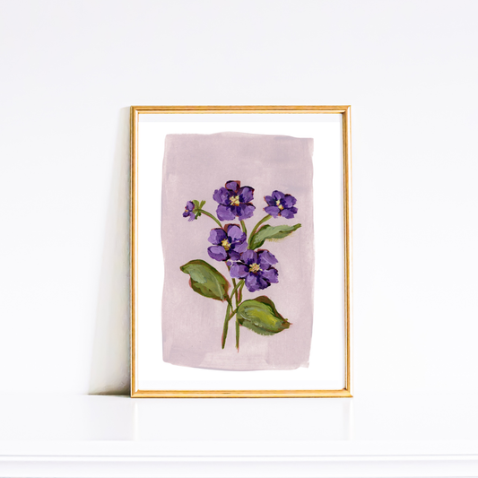 February - Art Print