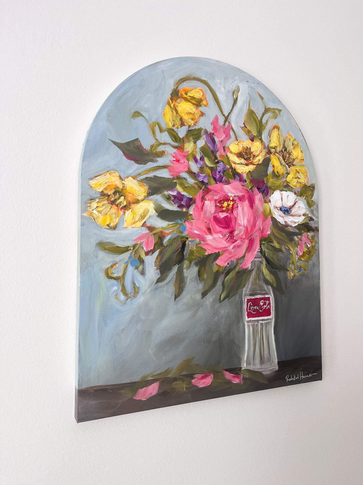 Flowers and Coke