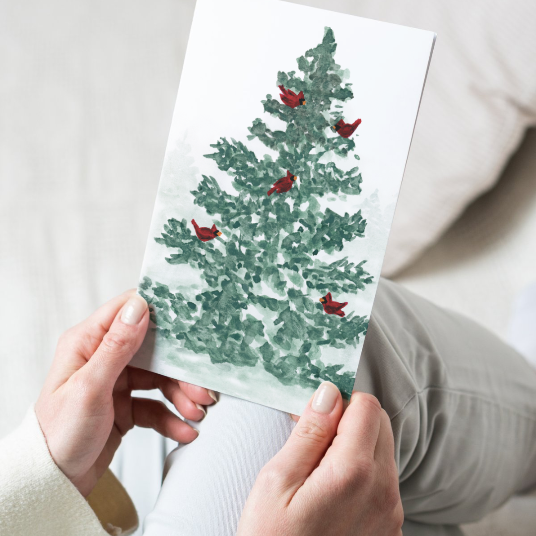 Christmas Tree Notecard Set