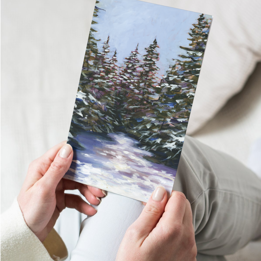 Winter Scene Notecard Set