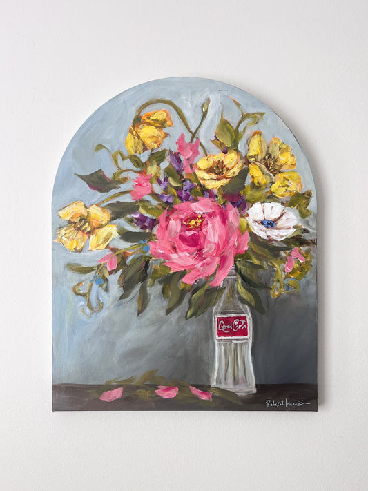 Flowers and Coke