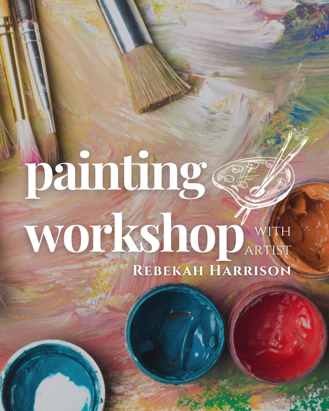 Painting Class at Feather + Stone