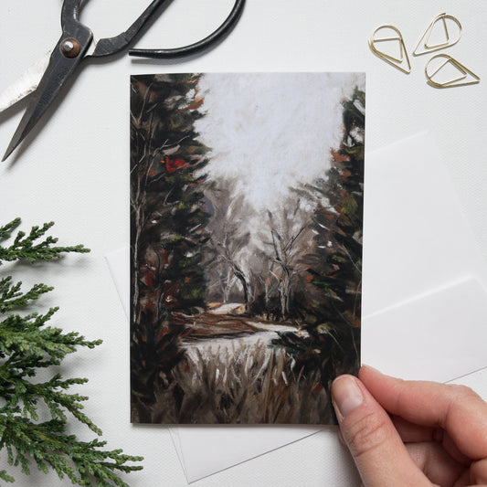 Winter Clearing Notecard Set