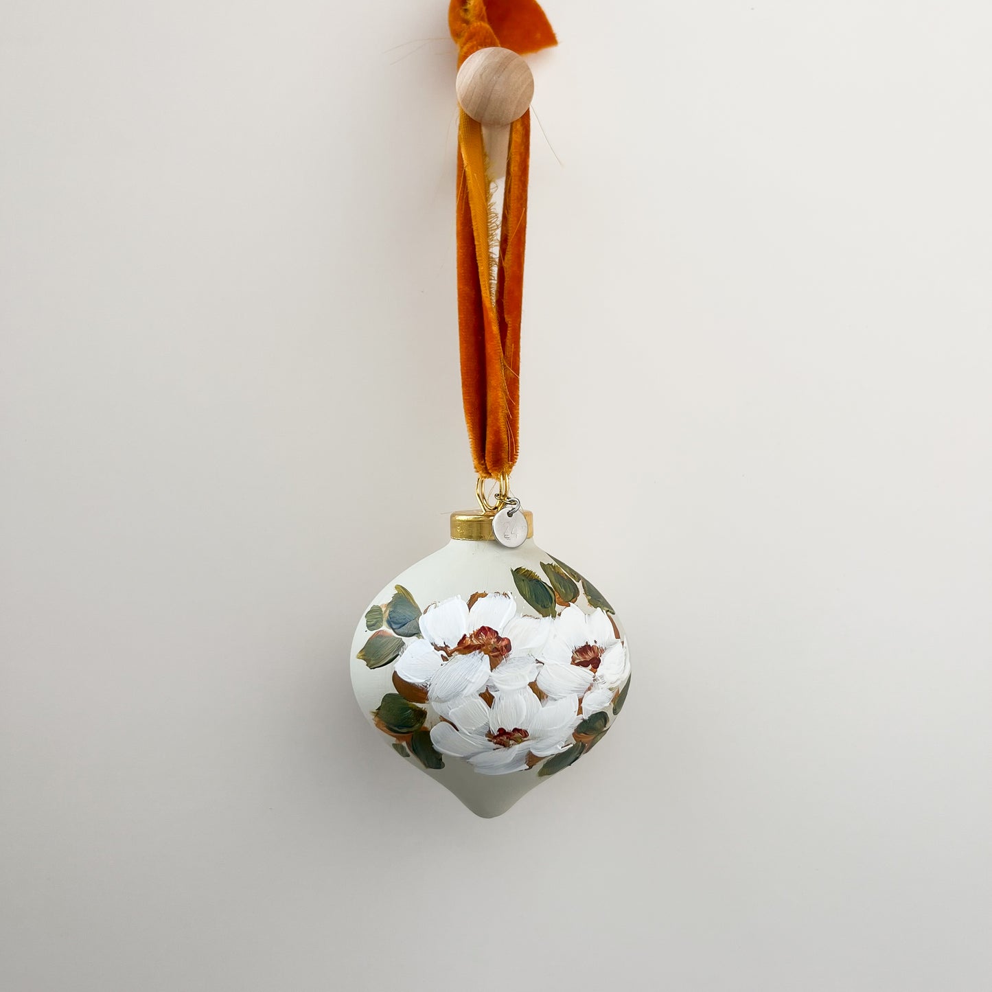 Hand-Painted Ornament - Neutral