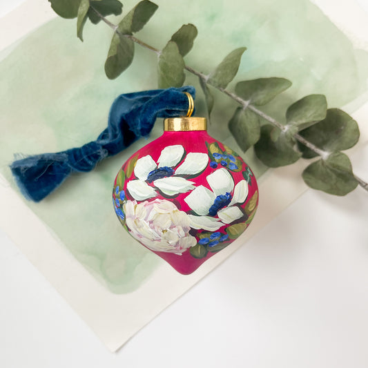 Hand-Painted Ornament - Bright