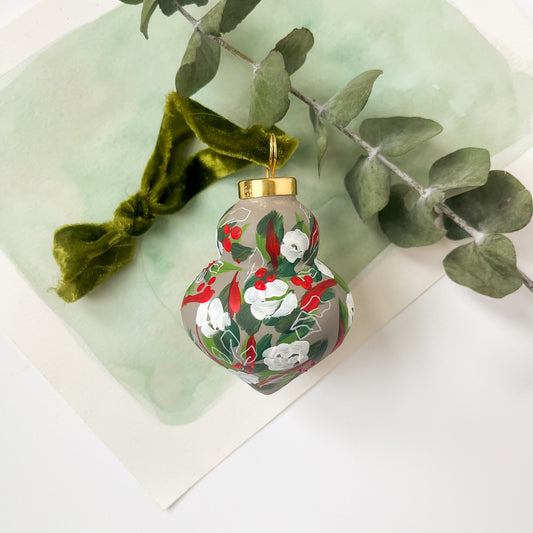 Hand-Painted Ornament - Traditional