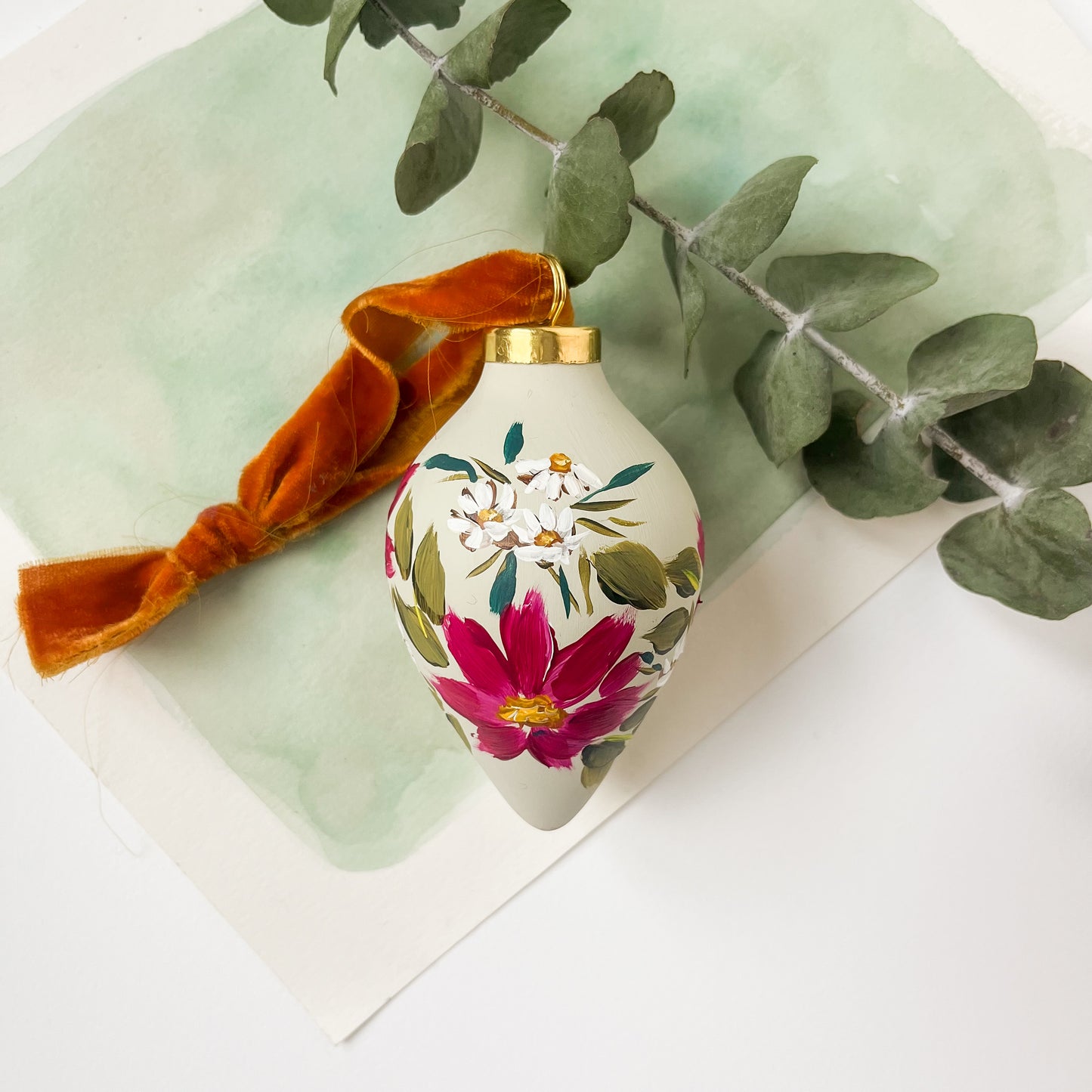 Hand-Painted Ornament - Whimsical