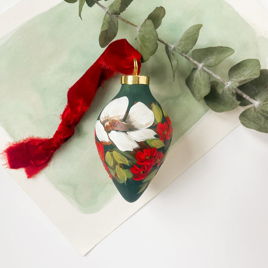 Hand-Painted Ornament - Classy