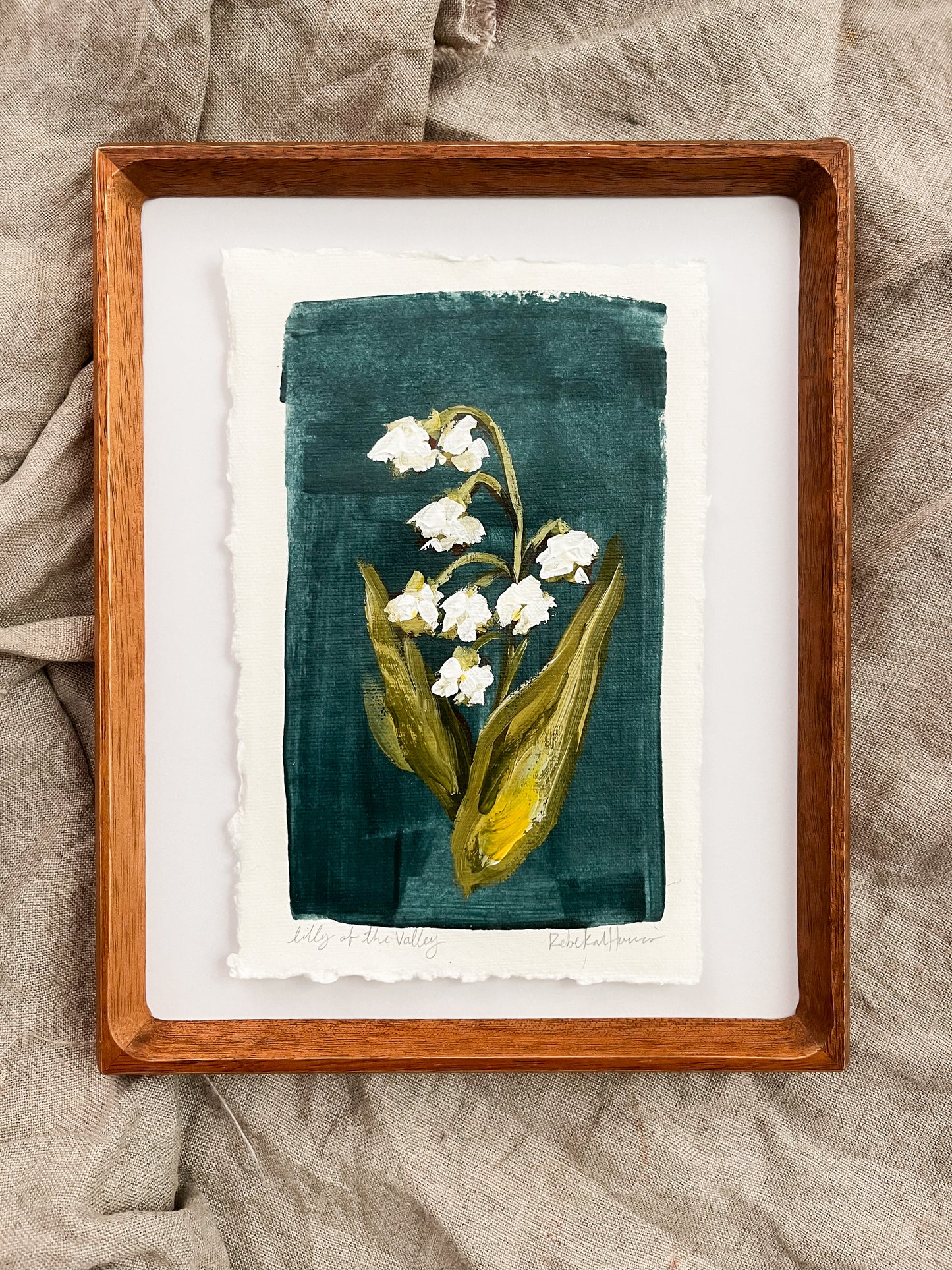 May - Framed Birth Flower