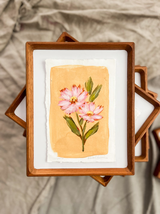 October - Framed Birth Flower