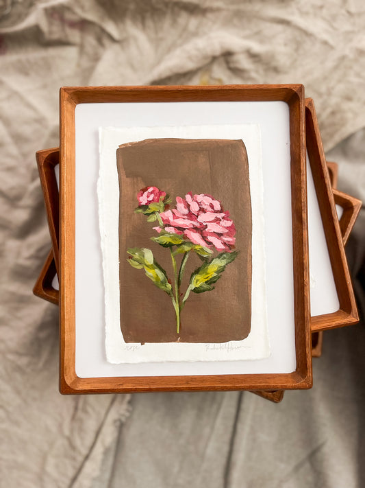 June - Framed Birth Flower