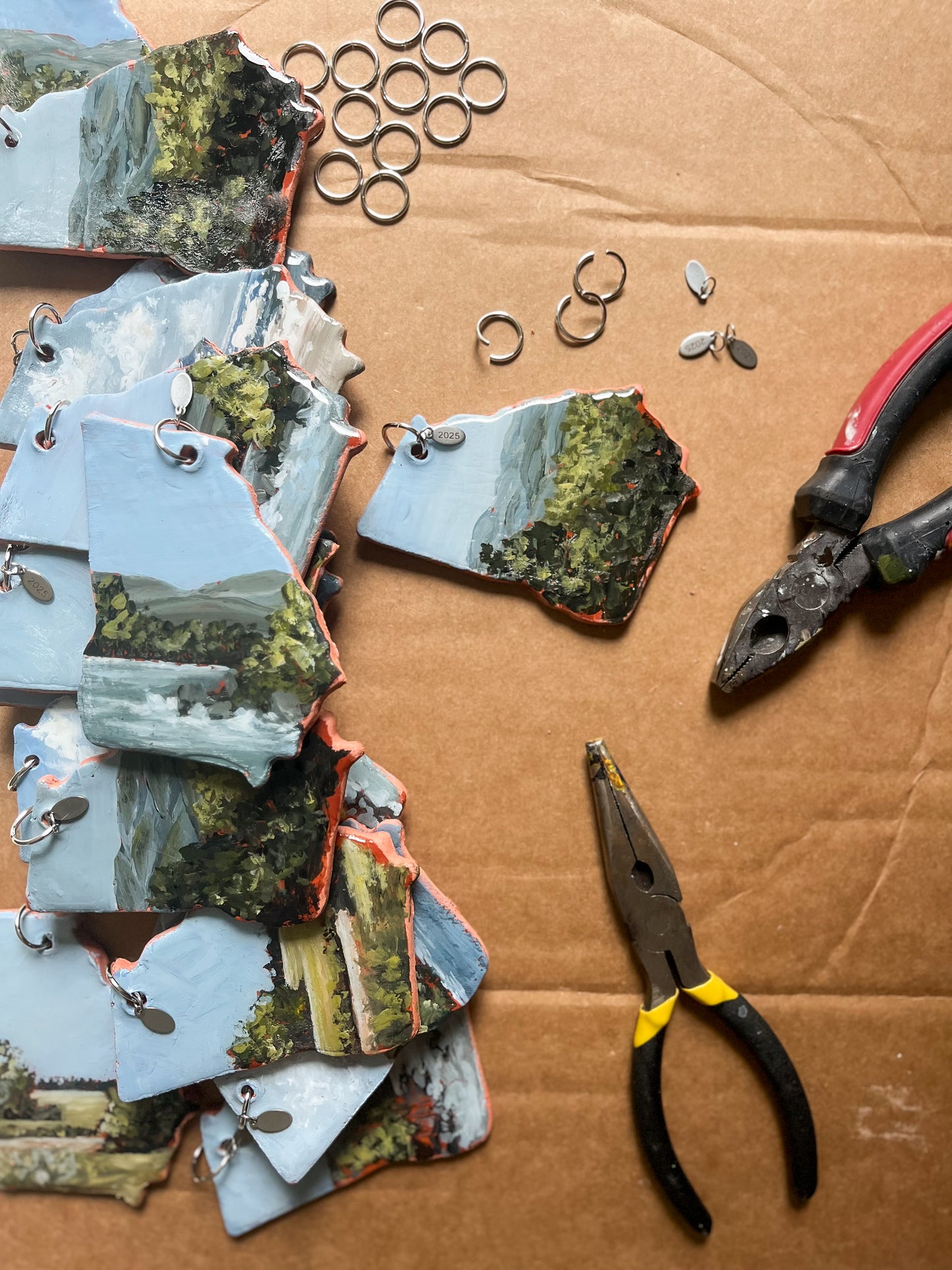 Tiny Georgia Landscape - Beach