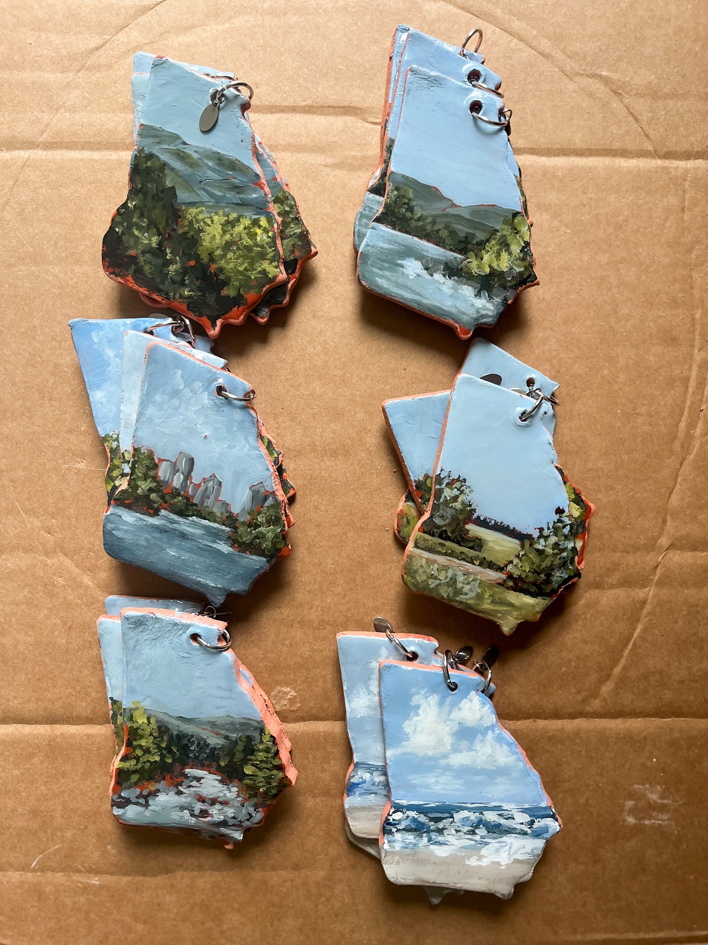 Tiny Georgia Landscape - Beach