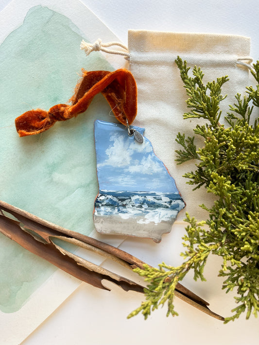 Tiny Georgia Landscape - Beach