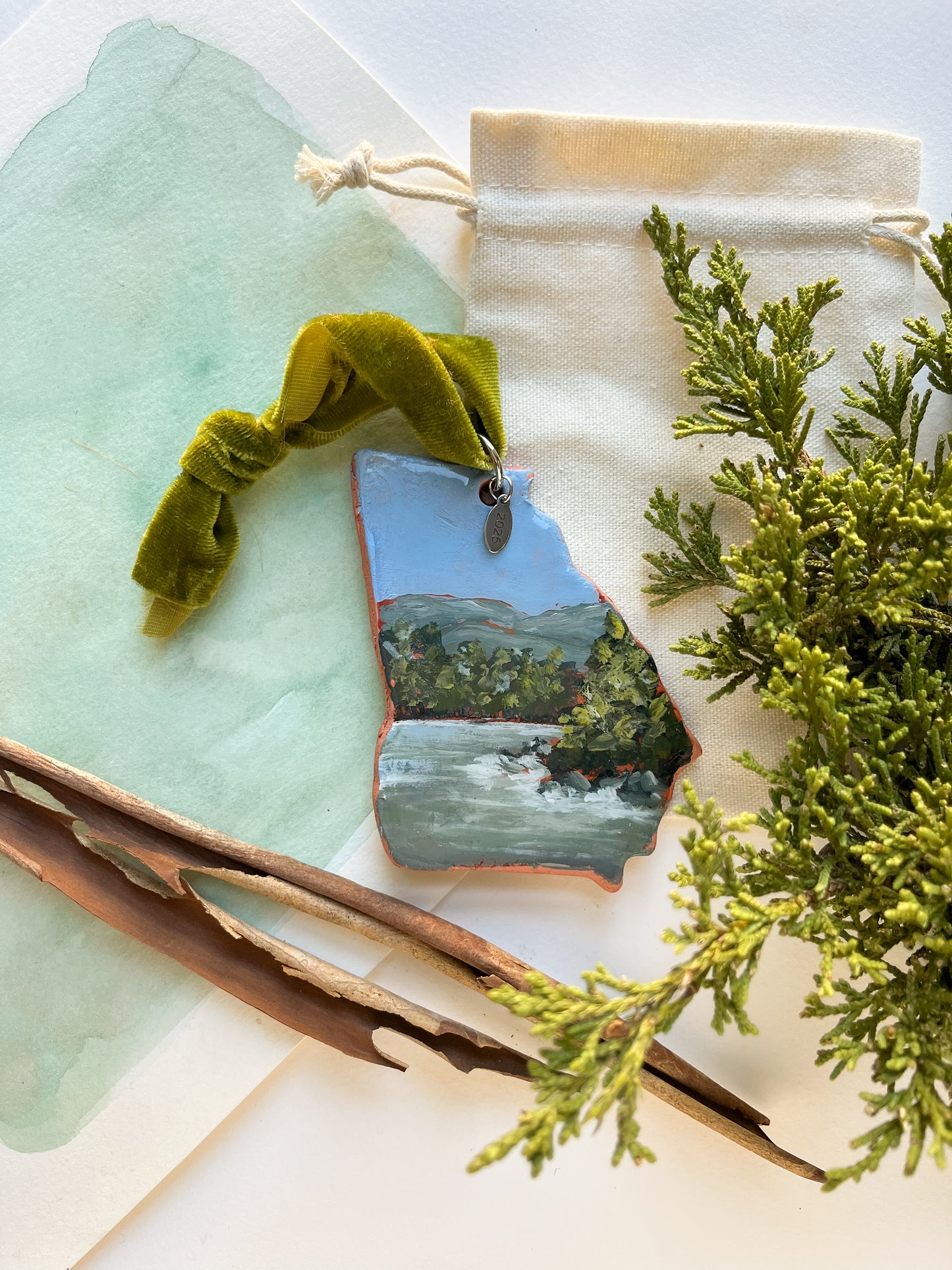 Tiny Georgia Landscape - Lake 3