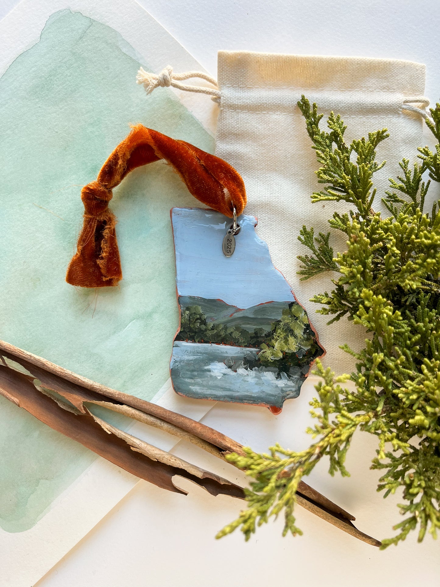 Tiny Georgia Landscape - Lake 2