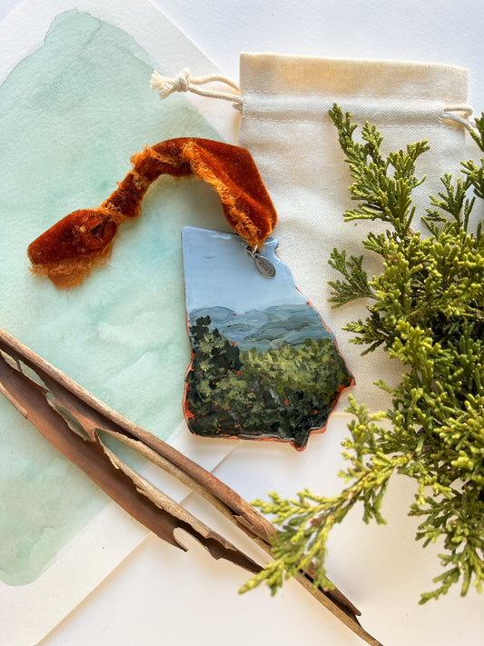 Tiny Georgia Landscape - Mountains 2