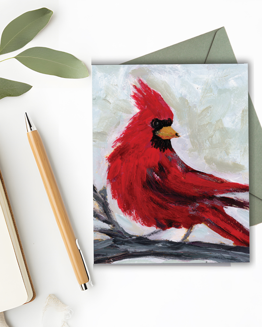 Cardinal Christmas Card Set
