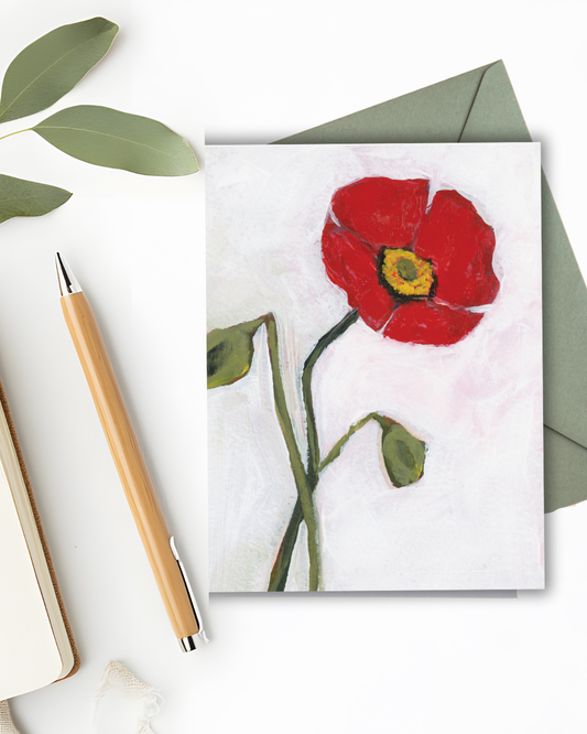 Poppy Christmas Card Set